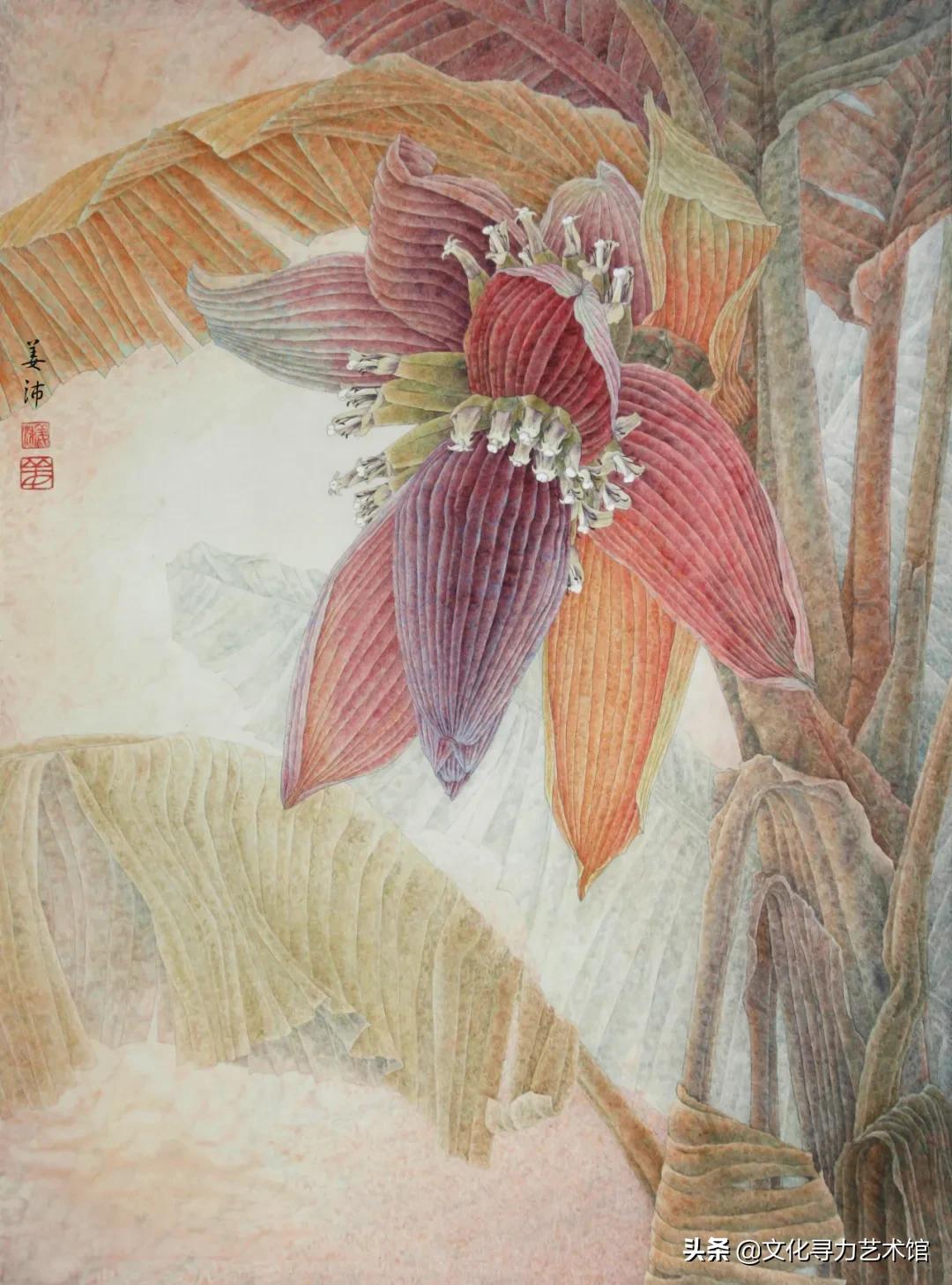 重点讲座当代花鸟画的传承及创作,姜沛画家