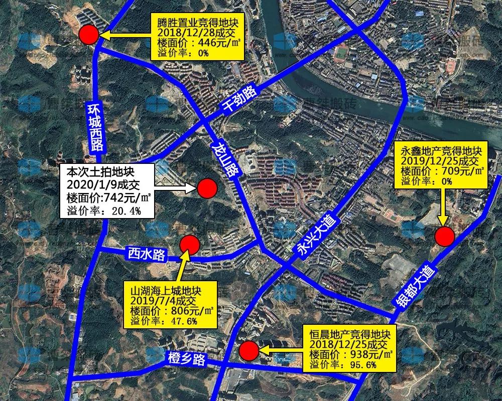 溢价20%！永兴土豪6474万家门口拿地