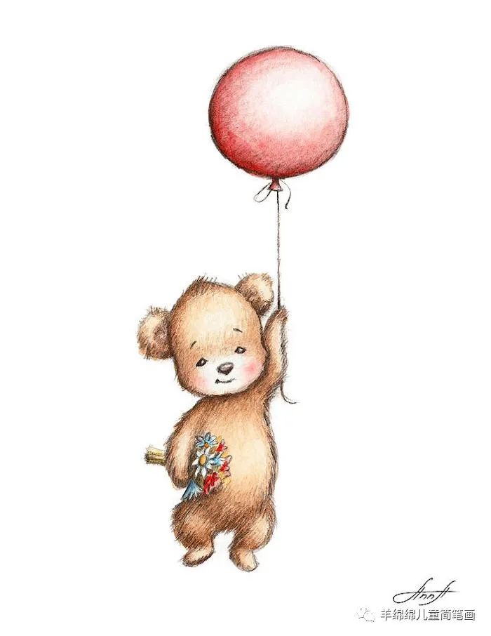 生日贺卡手绘简单可爱,生日贺卡手绘创意简单有色彩