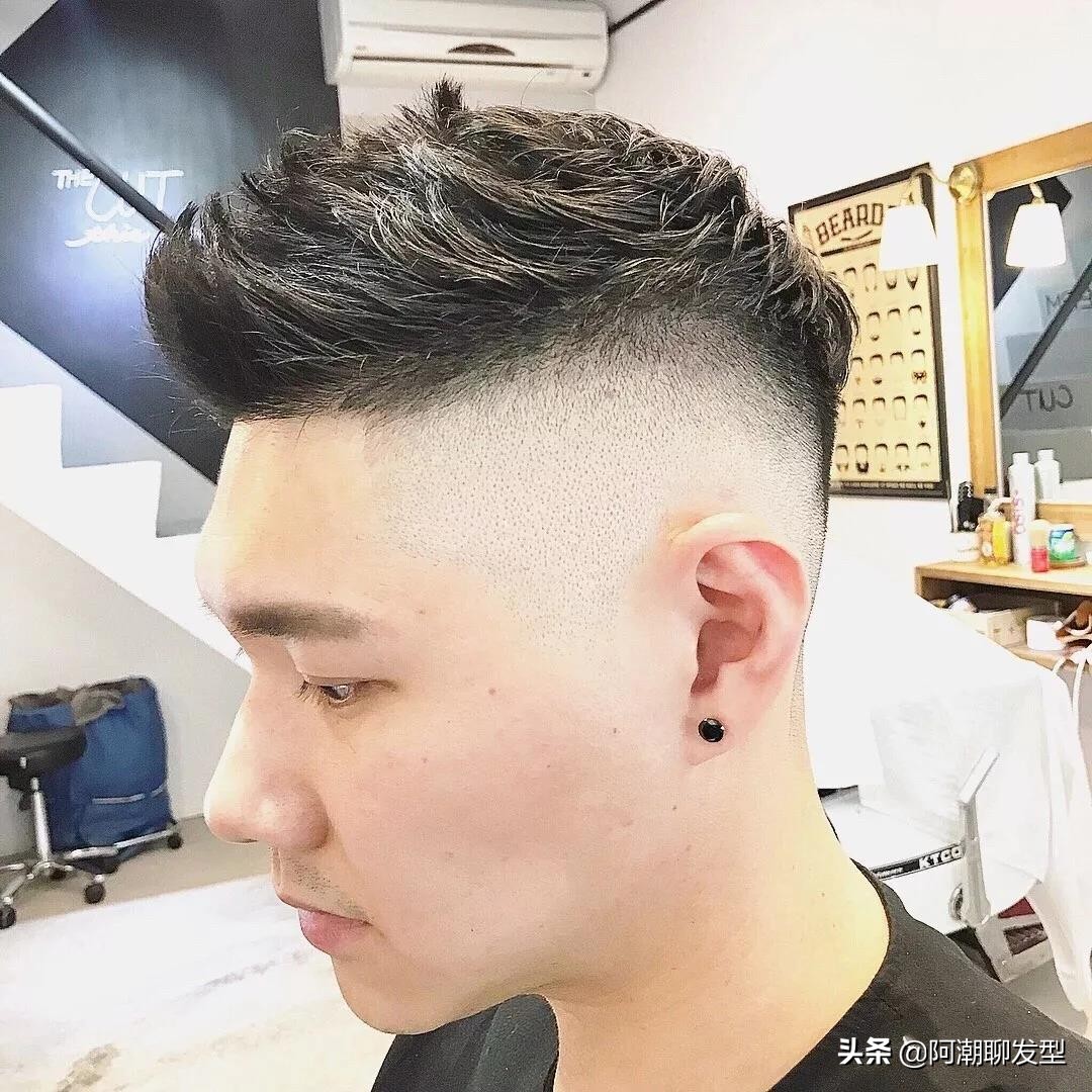 夏天适合胖胖的男生短发型免打理,3款清爽显帅气的男士短发造型