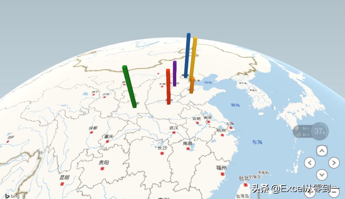 制作excel数据分析图表,制作excel地图