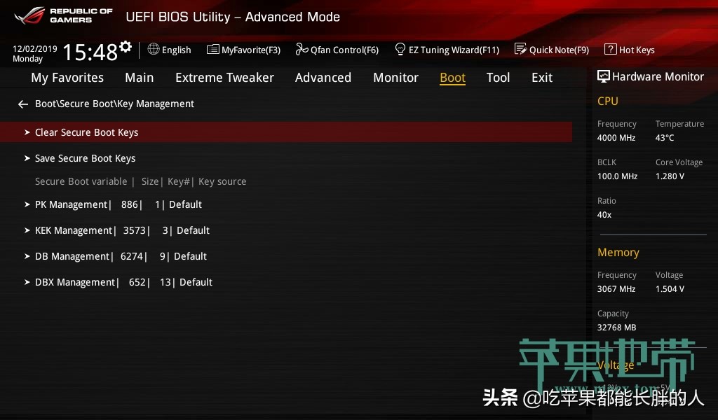 微星b460黑苹果bios设置,黑苹果双系统bios引导设置