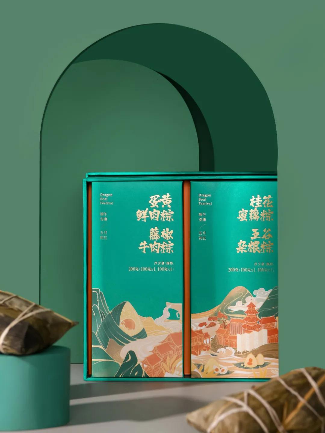 端午礼盒设计很好,端午礼盒包装设计