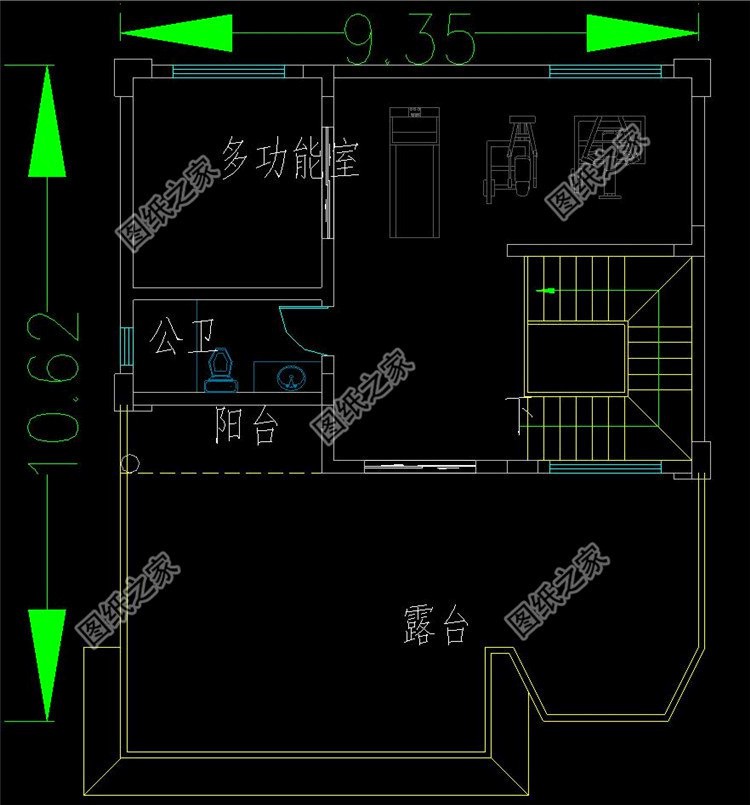 4平米小户型房屋设计图,小户型二层楼房设计图