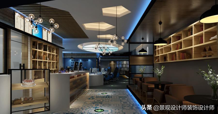 网咖设计效果图,网咖设计图哪找