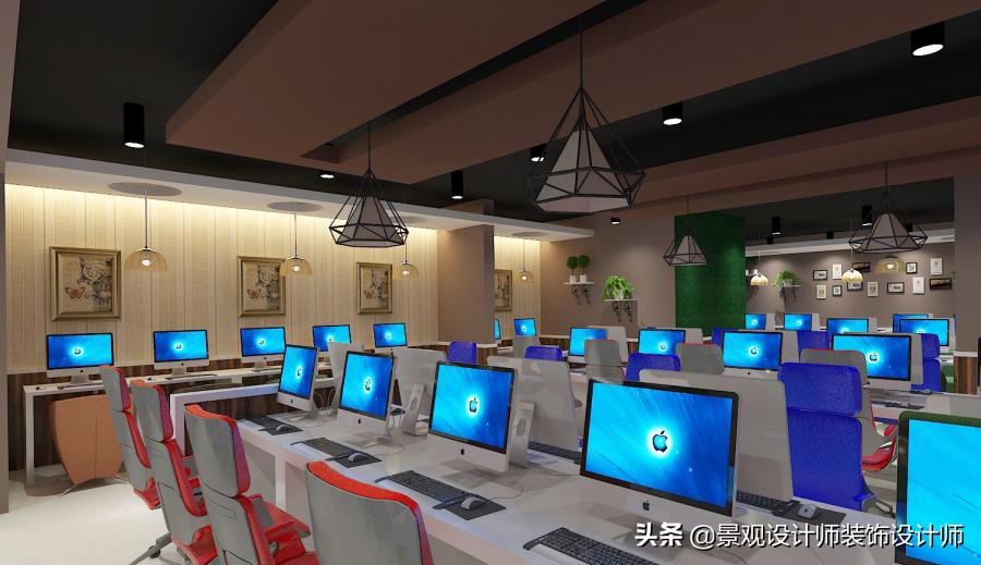 网咖设计效果图,网咖设计图哪找