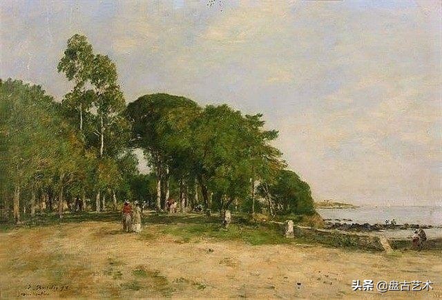 绘画大师创作的精美抽象油画,盘古文化艺术油画欣赏