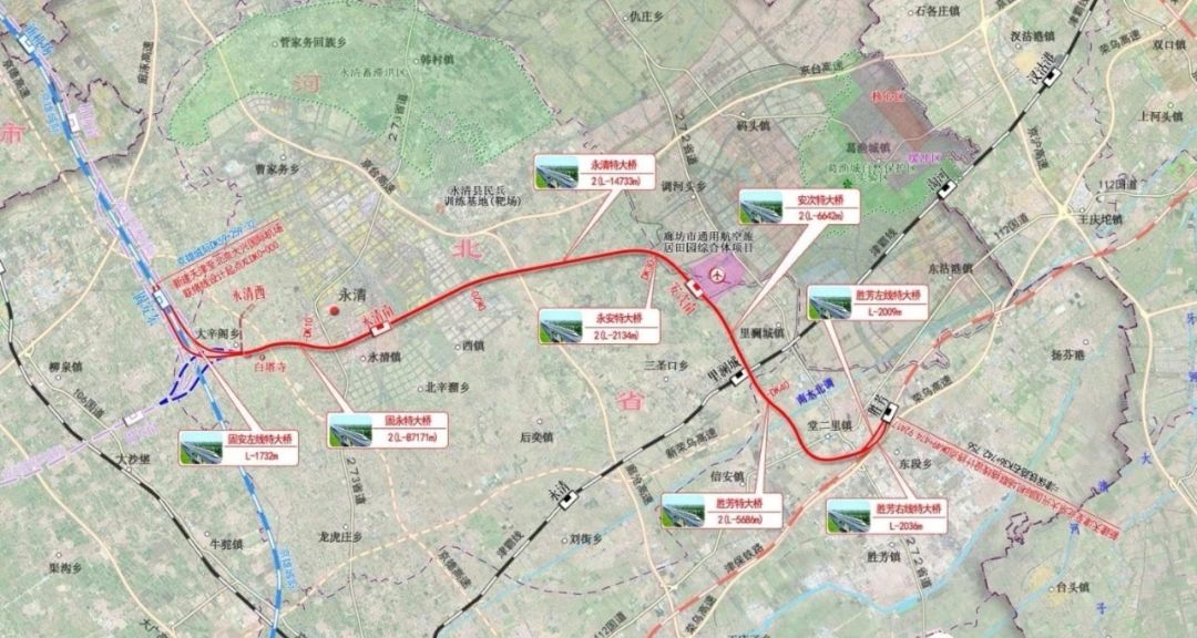 新高铁项目来啦！霸州将用地12.0498公顷！网友：期盼已久