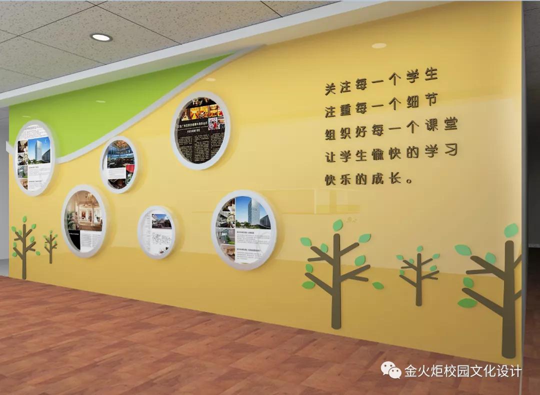 崇德尚能务实重行｜河北商贸学校大厅文化设计