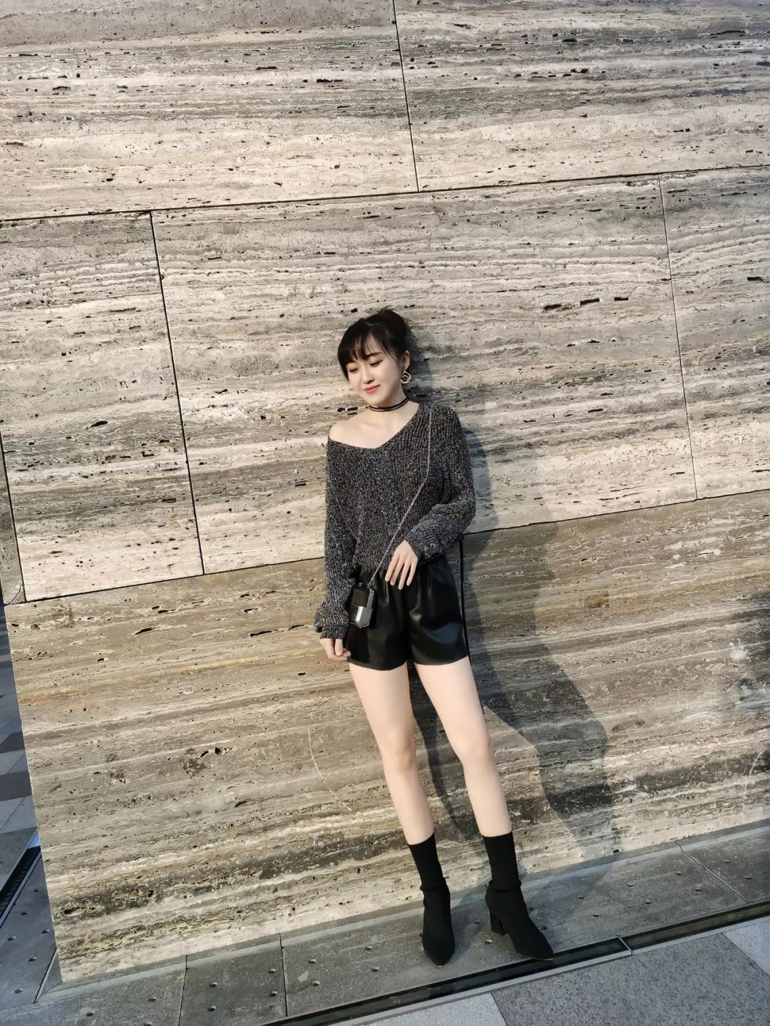 冬天气质淑女型穿搭,穿清冷慵懒风衣服