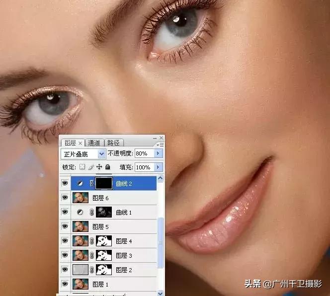 ps修图技巧处理面部结构,手机修图软件ps教程全套