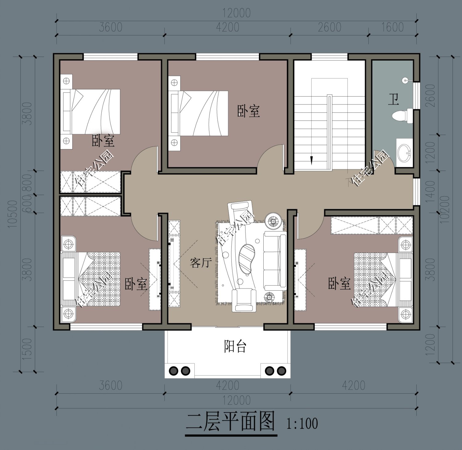 农村建一层房子图纸,农村建房哪种图纸最好