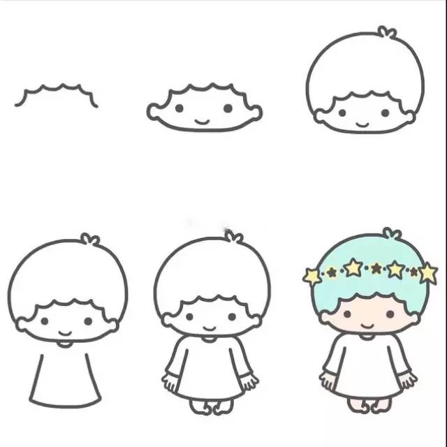 十二星座动漫眼睛画法可爱简单,斗罗大陆小舞动漫的简单画法