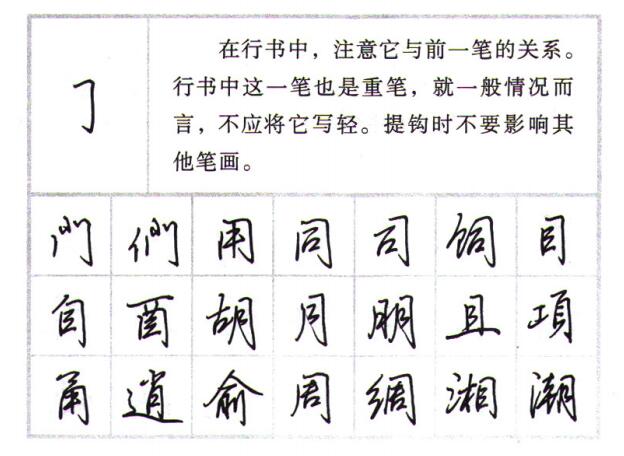 行楷入门28个基本笔画,每天20分钟行楷自学速成