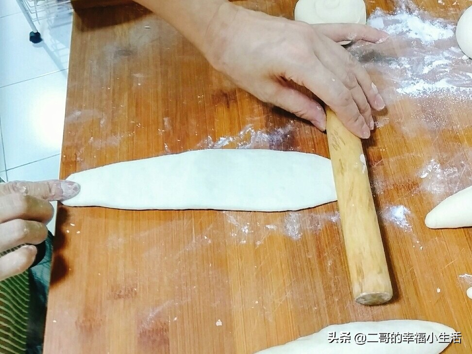老面白吉馍的商用配方,老潼关白吉馍饼制作