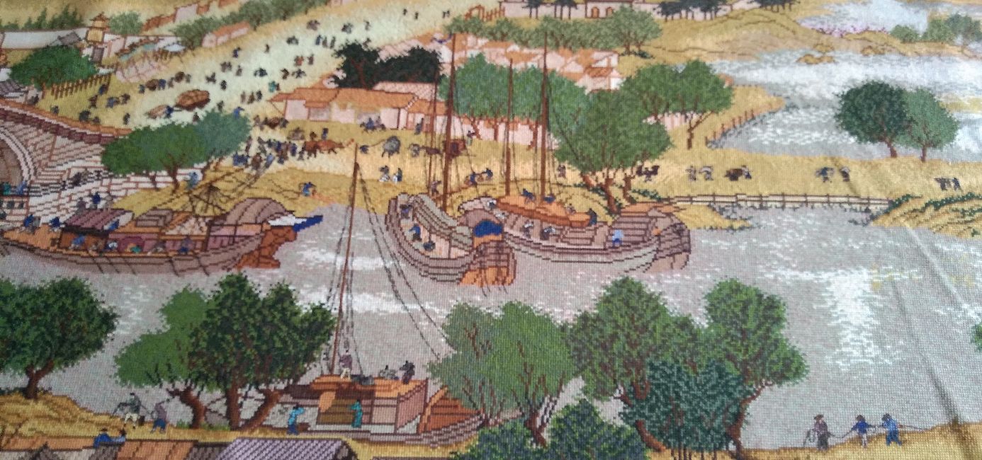 100万清明上河图十字绣,世界名画十字绣系列