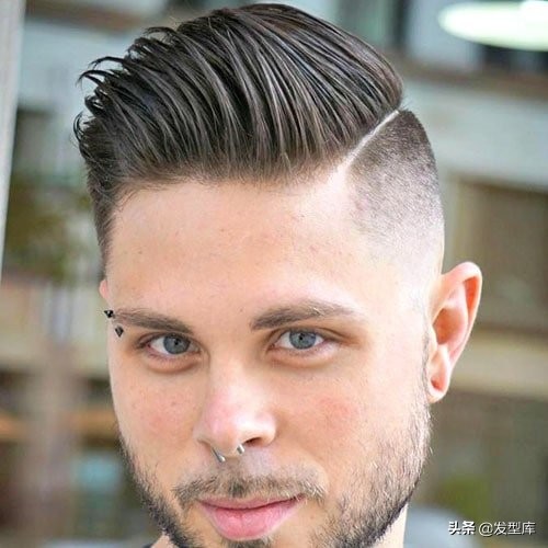 干练清爽的男士短发样式,精简发型男短发