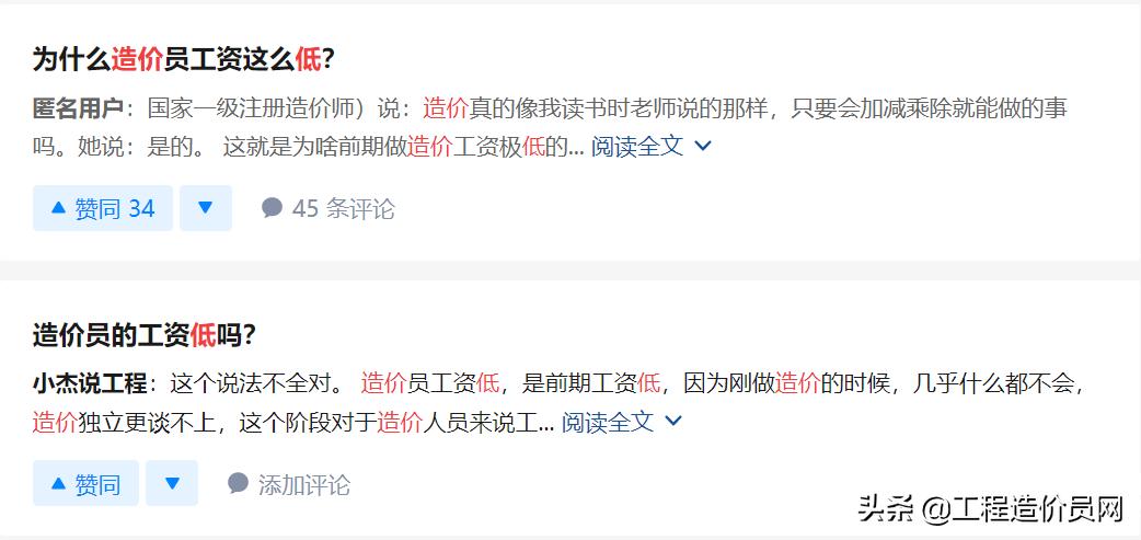 造价收入,干造价有前途吗