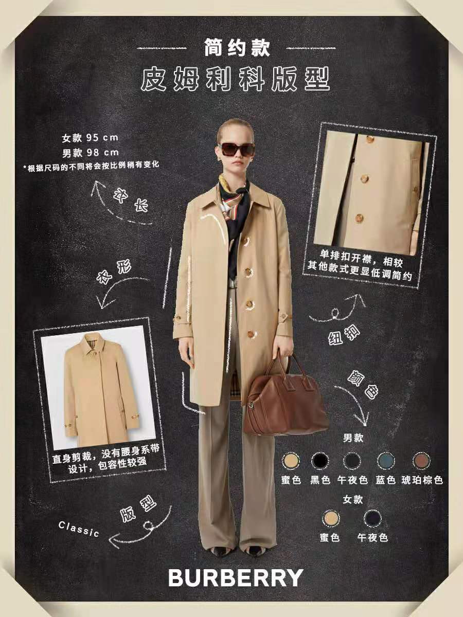 burberry大牌时尚风衣,burberry风衣tb字母印花