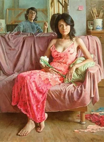 看完心跳加速！他*窥偷**老婆同事跳舞画了一组芭蕾少女卖了1200万
