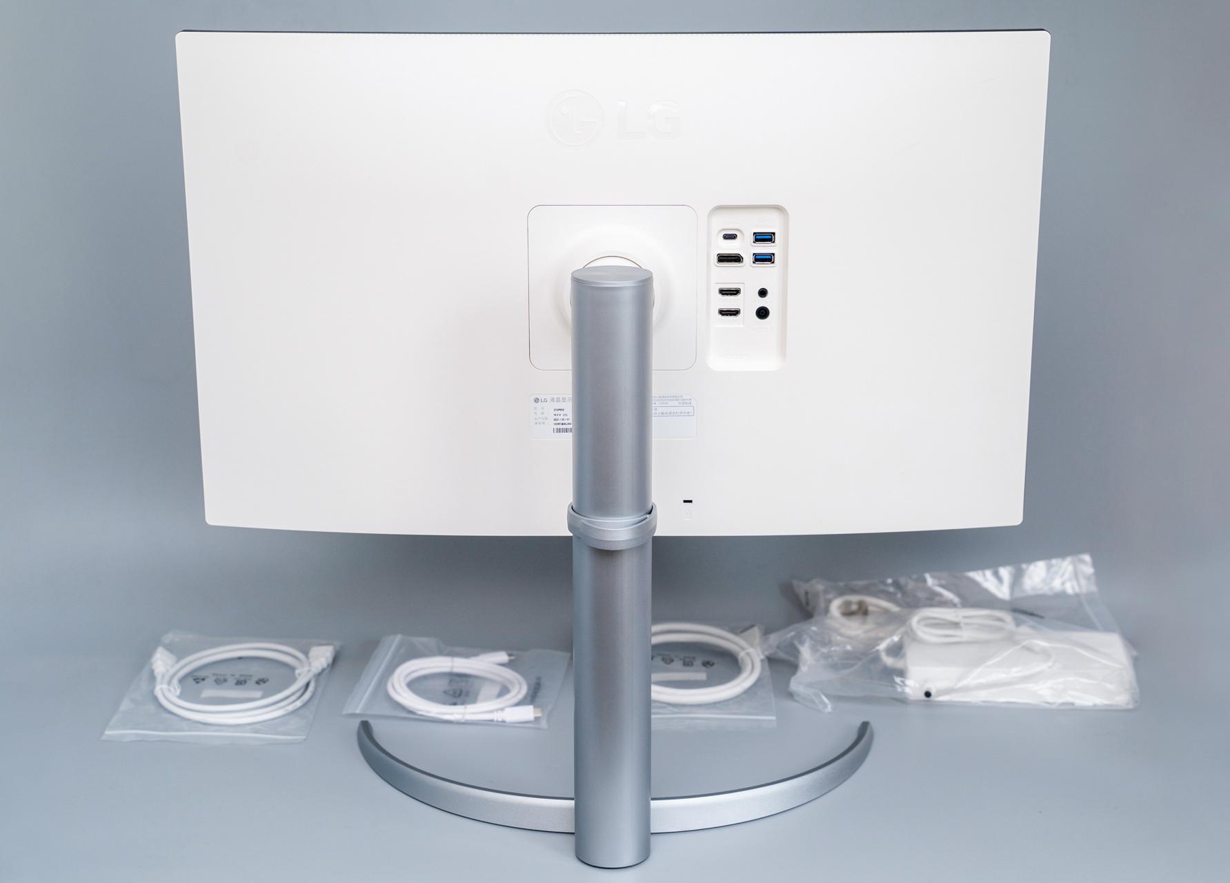 27寸4k显示器lg27up850n,升级显示器27寸