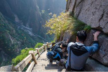 黄山西海大峡谷美丽景色,黄山西海大峡谷梦幻景区