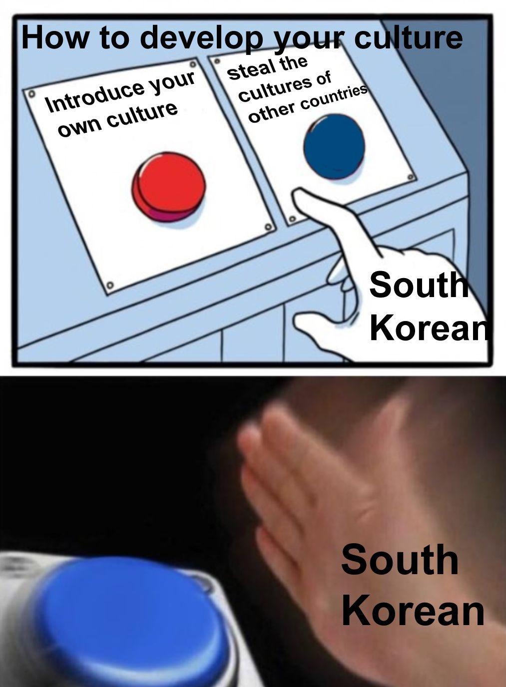 韩国偷中国文化偷上瘾？帝吧霸气出征教做人：表情包收好不谢