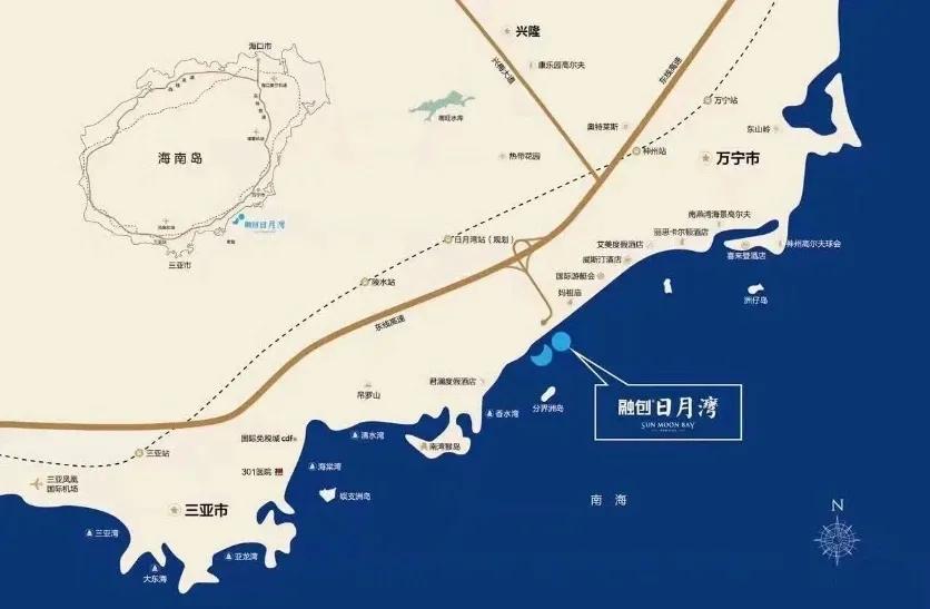海南融创日月湾多少钱一平,融创日月湾星辰冲浪海景公寓