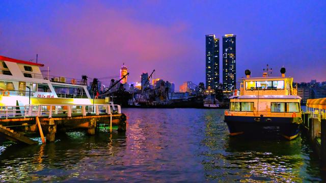 珠海游澳门夜间风景,在珠海看澳门夜景最佳观赏地点