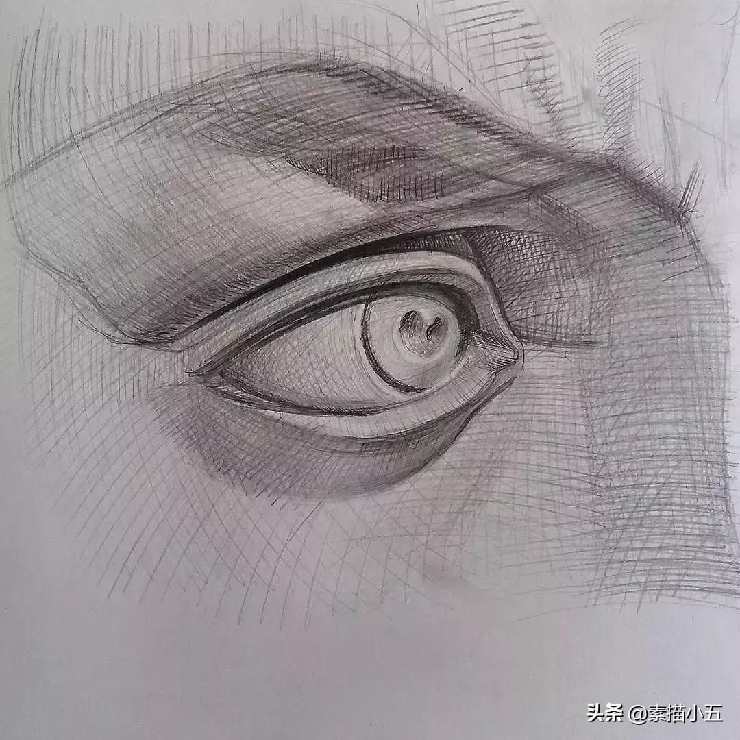 他画的素描无与伦比,他画的画栩栩如生让人拍案叫绝
