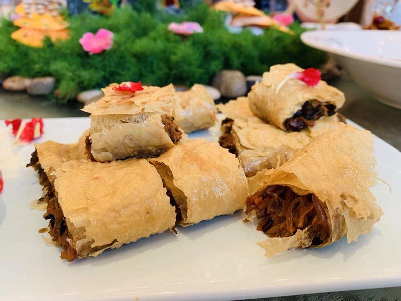 新东方烹饪学校美食品鉴会,成都新东方千禧大酒店早餐