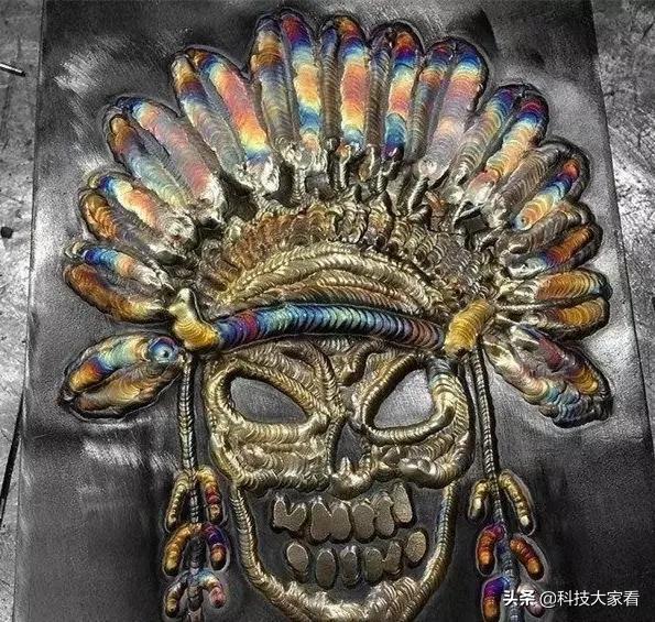 中国高手漂亮的鱼鳞焊图片,鱼鳞焊展示视频