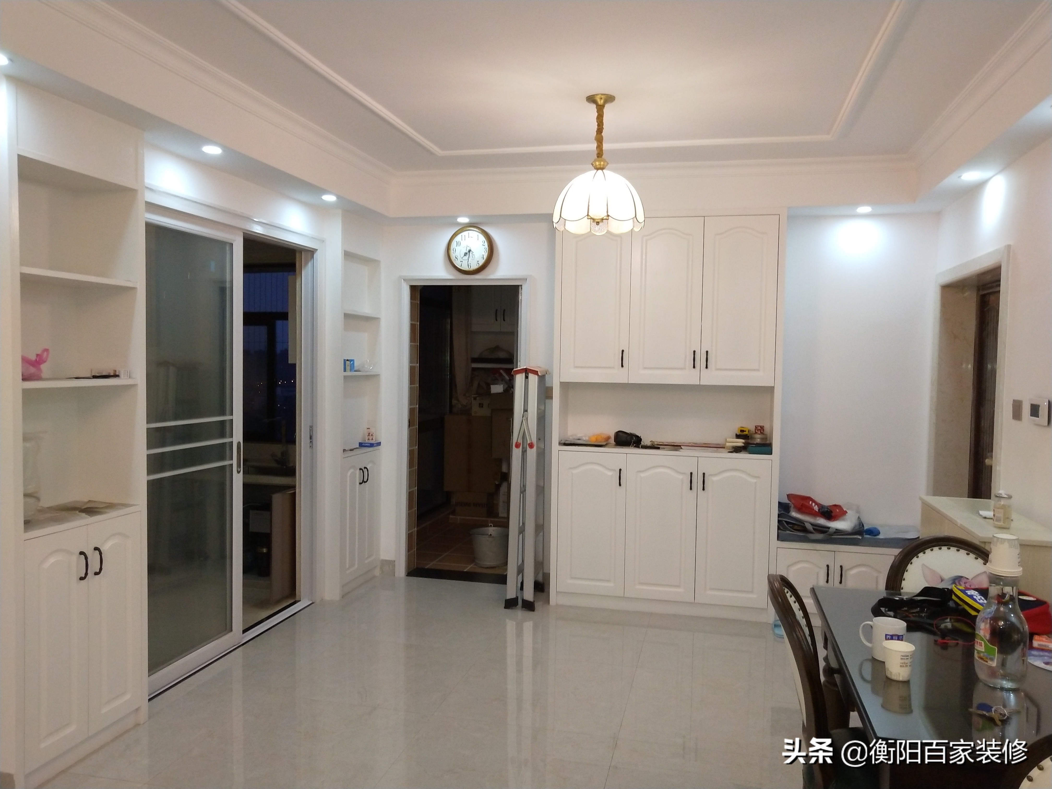 新家完工简洁明快舒适大方,新家分享现代简约完工落地效果