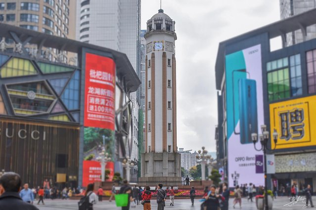 因为喜欢一个人而喜欢重庆这座城,第一次来重庆就爱上了这个城市