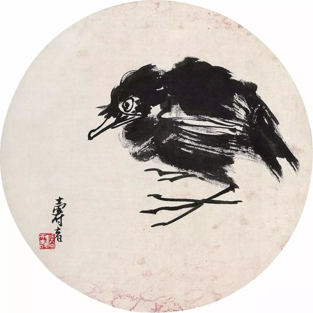 潘天寿诗意小品30幅情趣盎然,潘天寿仕女图