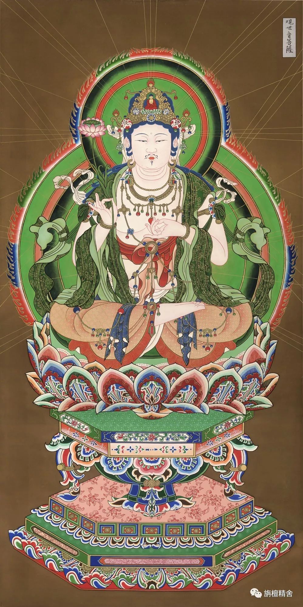 八大菩萨唐卡,八大菩萨图片