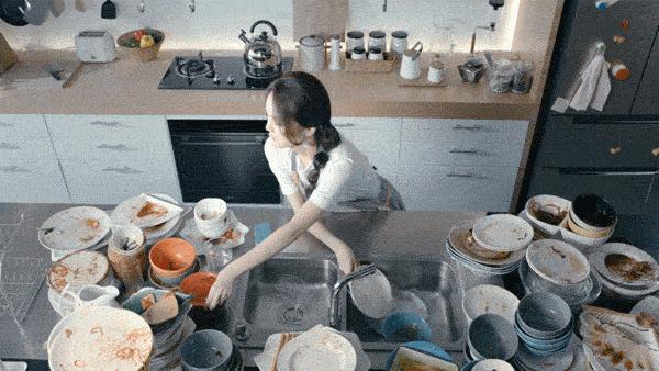 厨房必备神器家里油烟机难清洗,清洗油烟机必备神器