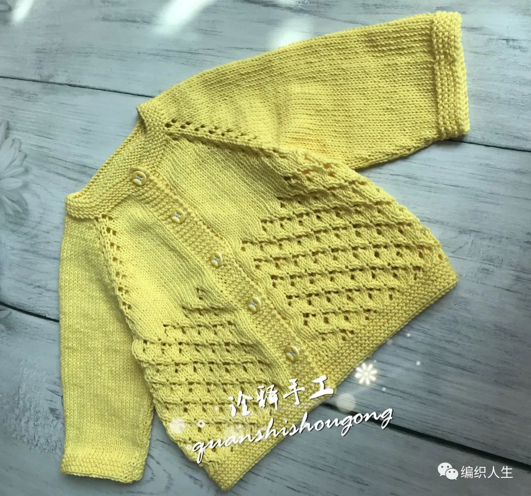 娥眉月儿童提花编织教程,婴儿帽子木耳边棒针编织教程视频
