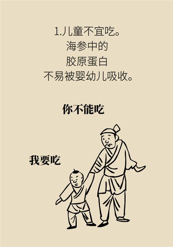 哪六种人不能吃海参,六种人不宜吃海参的原因