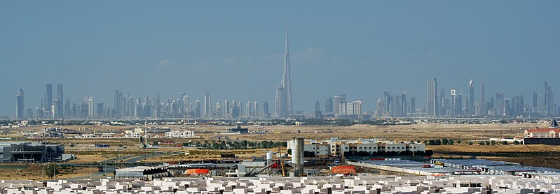 世界第一高建筑迪拜哈利法塔,828米迪拜塔建造全过程