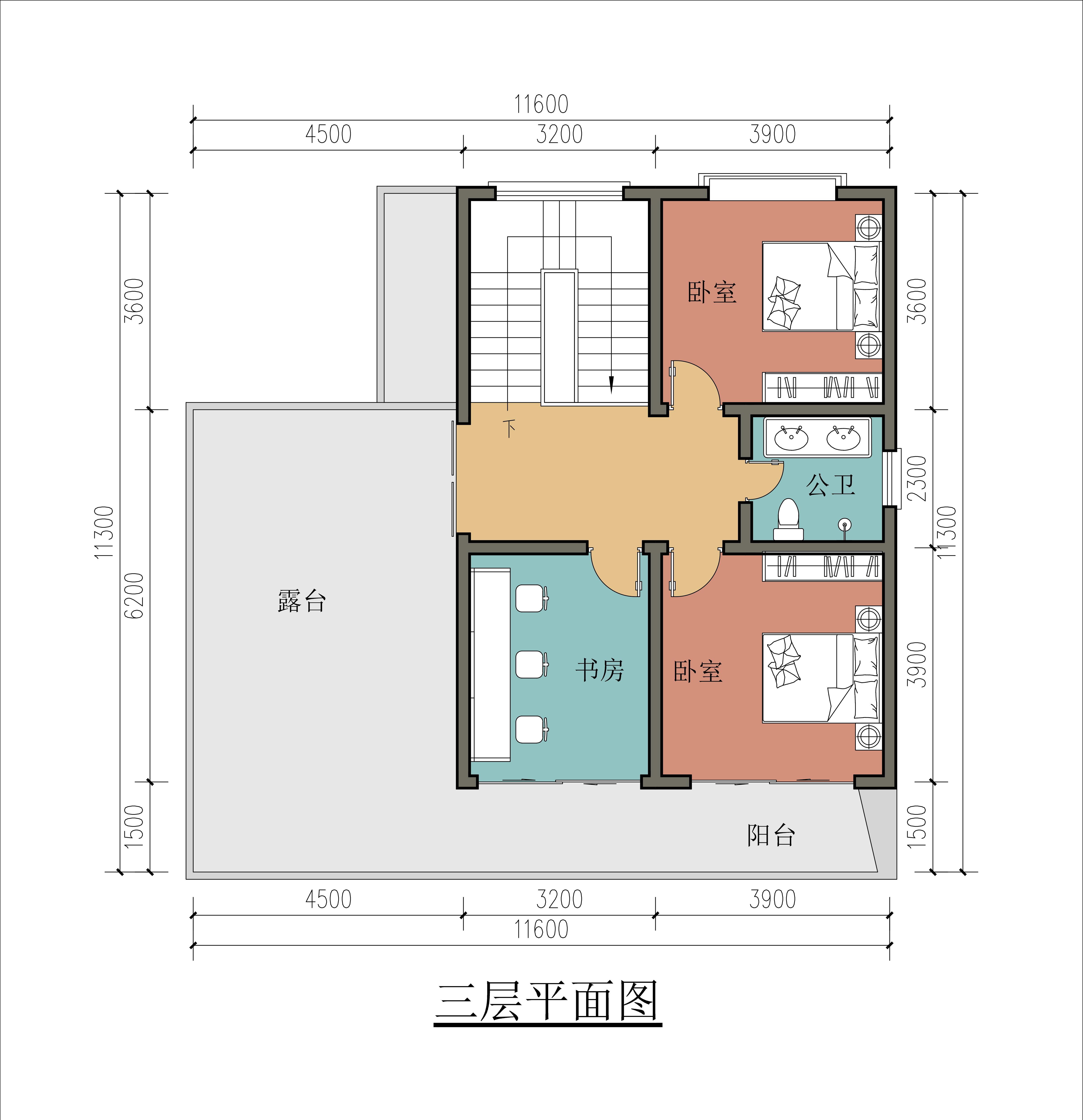农村建一层房子图纸,农村建房哪种图纸最好