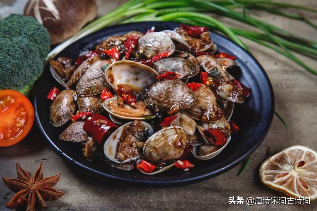 很经典的美食诗句,30首经典吃货诗词