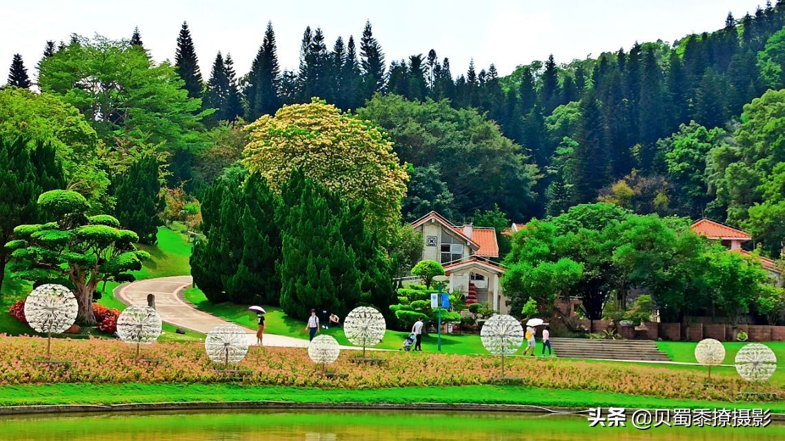 云台花园式公园,花城明珠