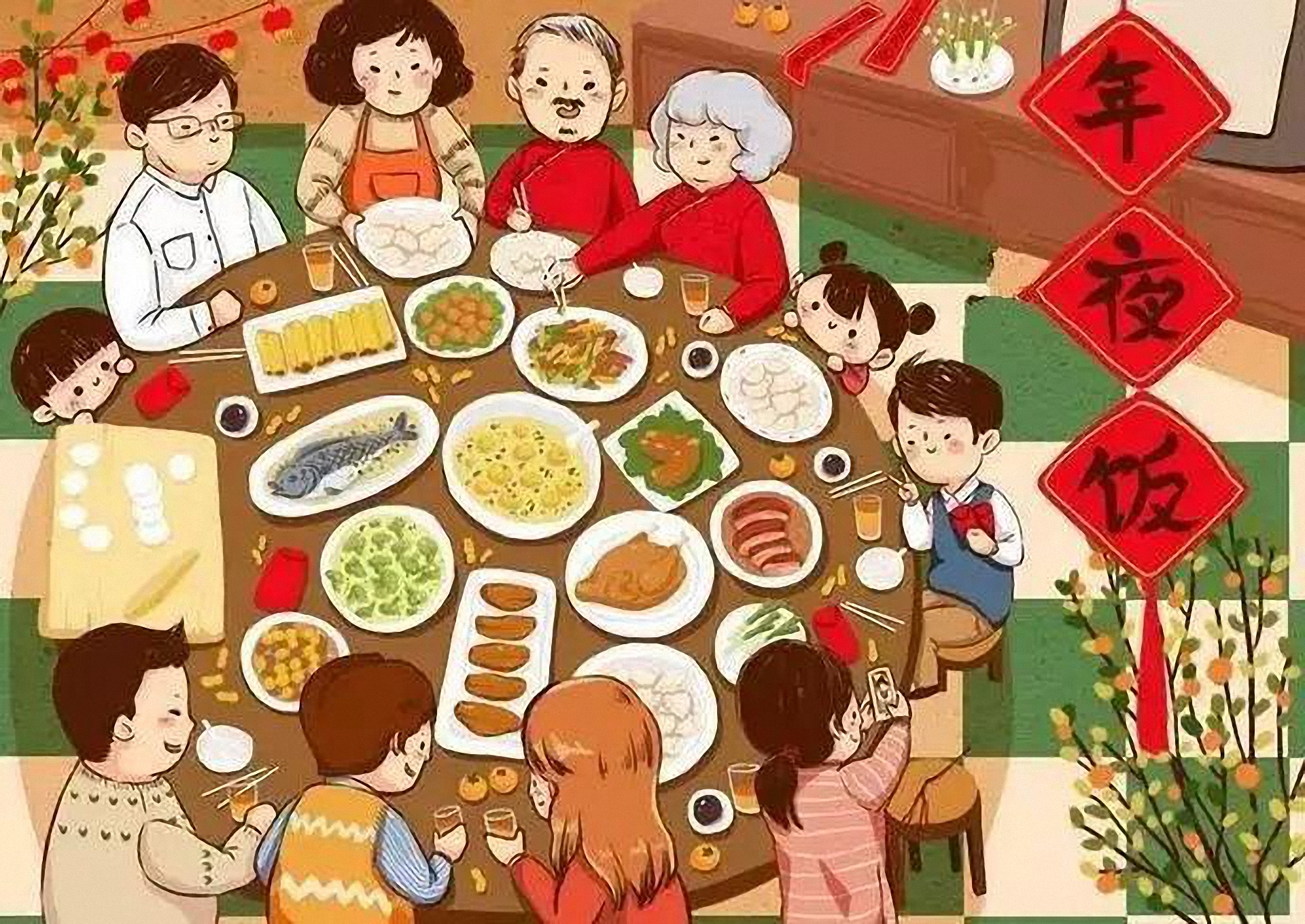 腊八小年除夕春节习俗,过了腊八即新年