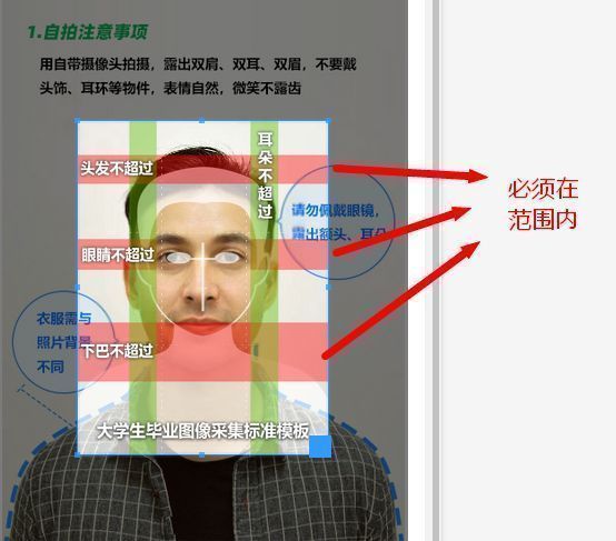 成人自考上传毕业照步骤,自考毕业图像采集图片