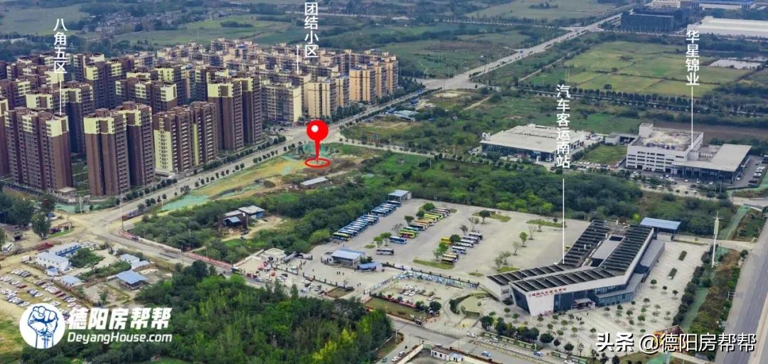给德阳城南人民发福利！八角星坐标和南山公园双配套整起