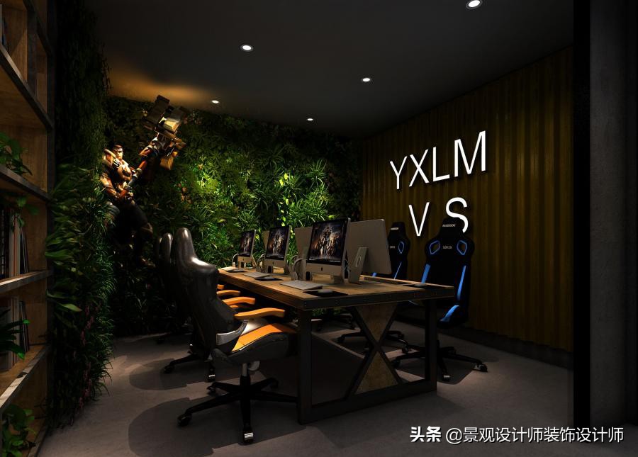 网咖设计效果图,网咖设计图哪找