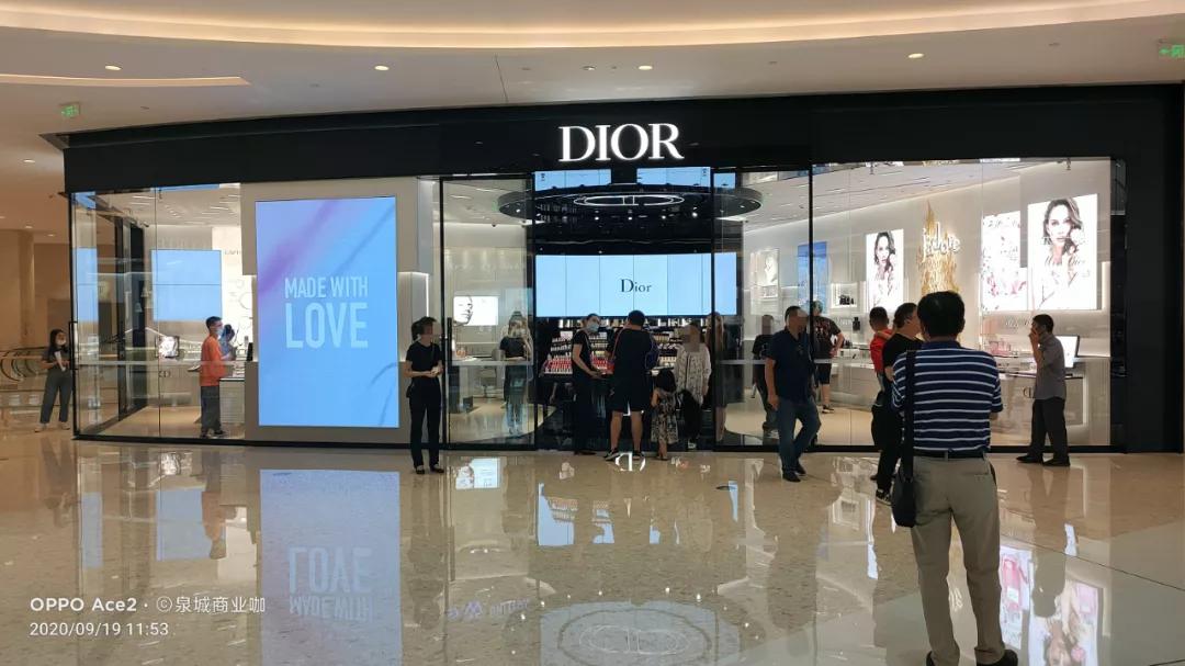 济南万象城引进迪奥,济南万象城美妆店