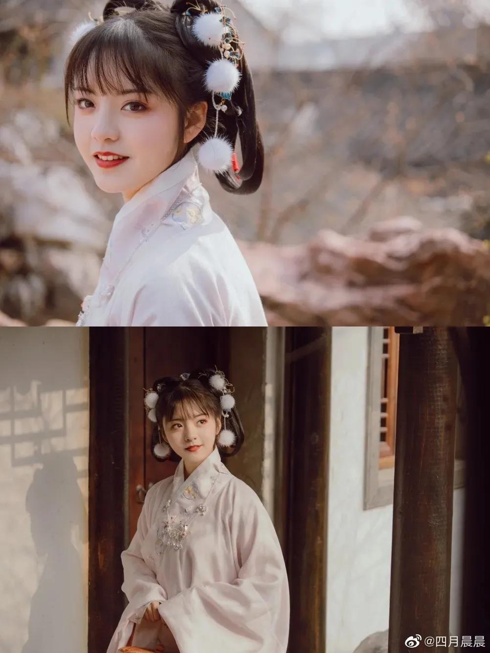 00后女孩演绎四大名著美女，凭一个造型火出圈，200万网友点赞