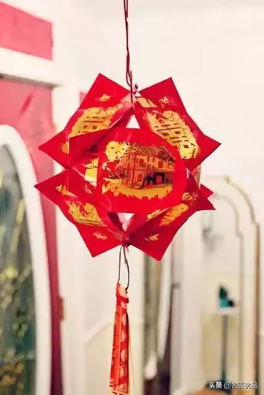 春节特色灯笼手工,春节灯笼的做法和手工图片